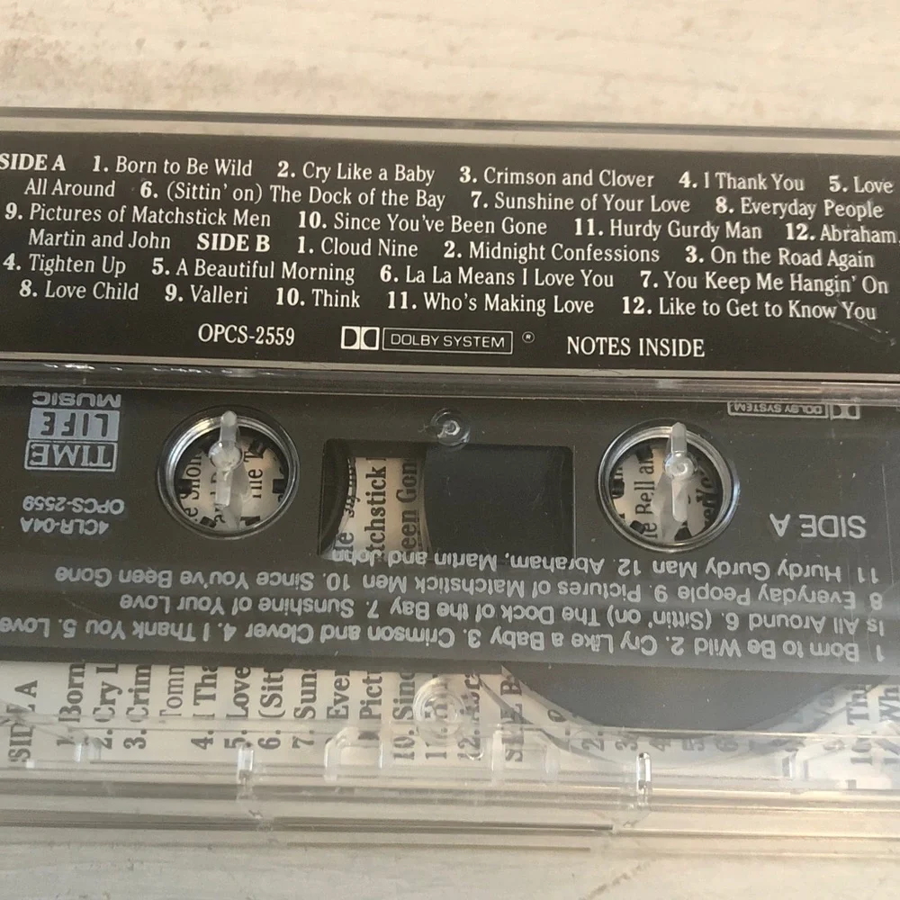 Time Life Classic Rock Cassette Tapes Bundle Lot of 6 1964-1969 - Picture 3 of 13